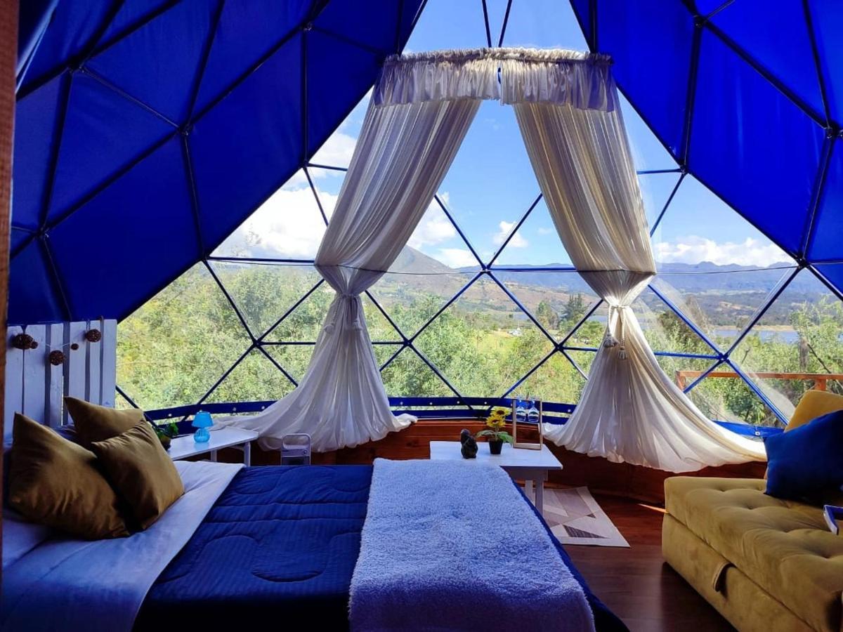 Glamping Blue Hotel Guatavita Exterior photo