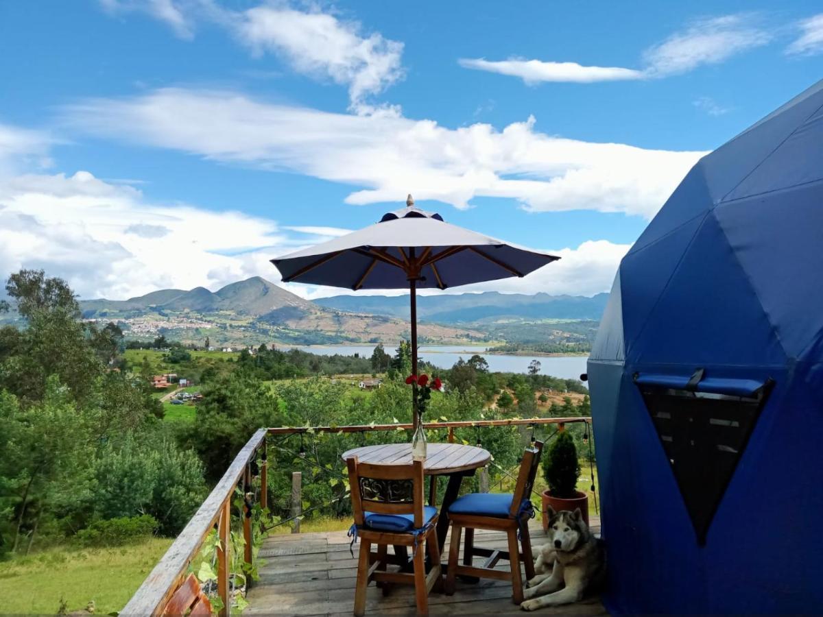 Glamping Blue Hotel Guatavita Exterior photo