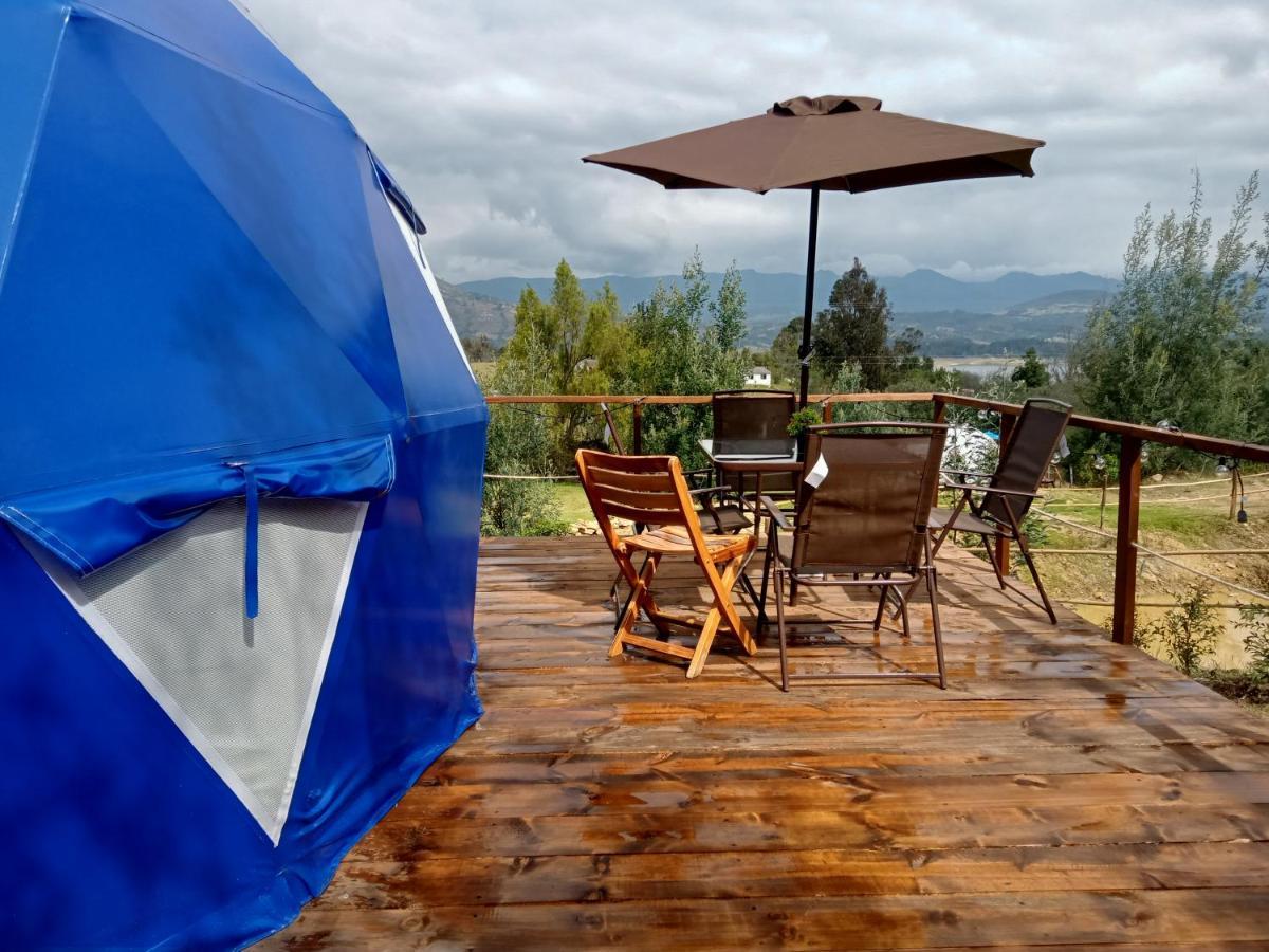 Glamping Blue Hotel Guatavita Exterior photo